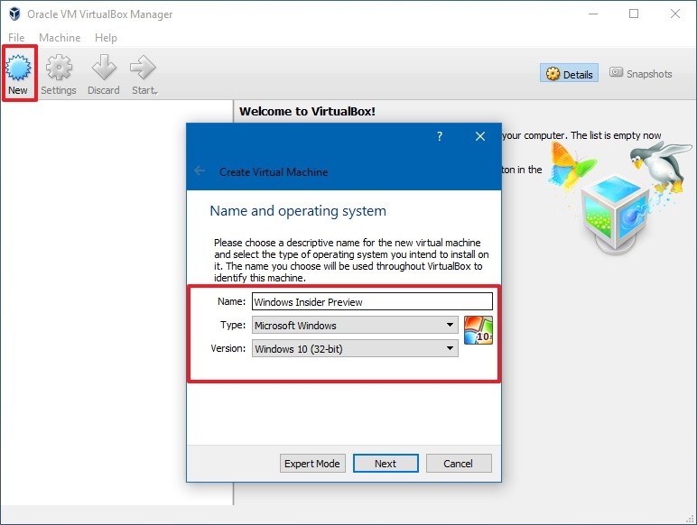 download virtualbox for windows 10